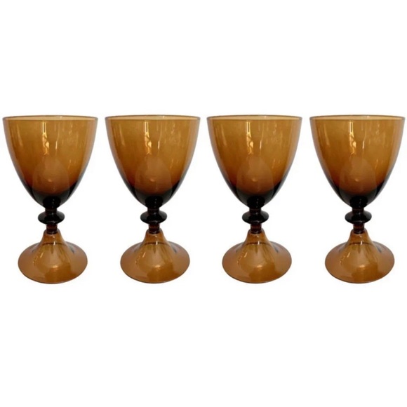 DVF Diane von Fürstenberg High Rise Wine Glasses, Set of 4 NEW - Picture 7 of 17